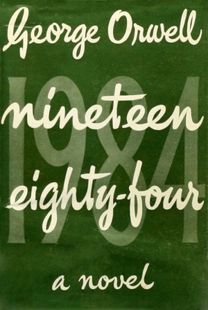 George Orwell 1984 cover
